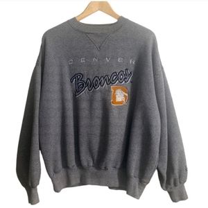 Lee Sports Denver Broncos Sweatshirt Size L